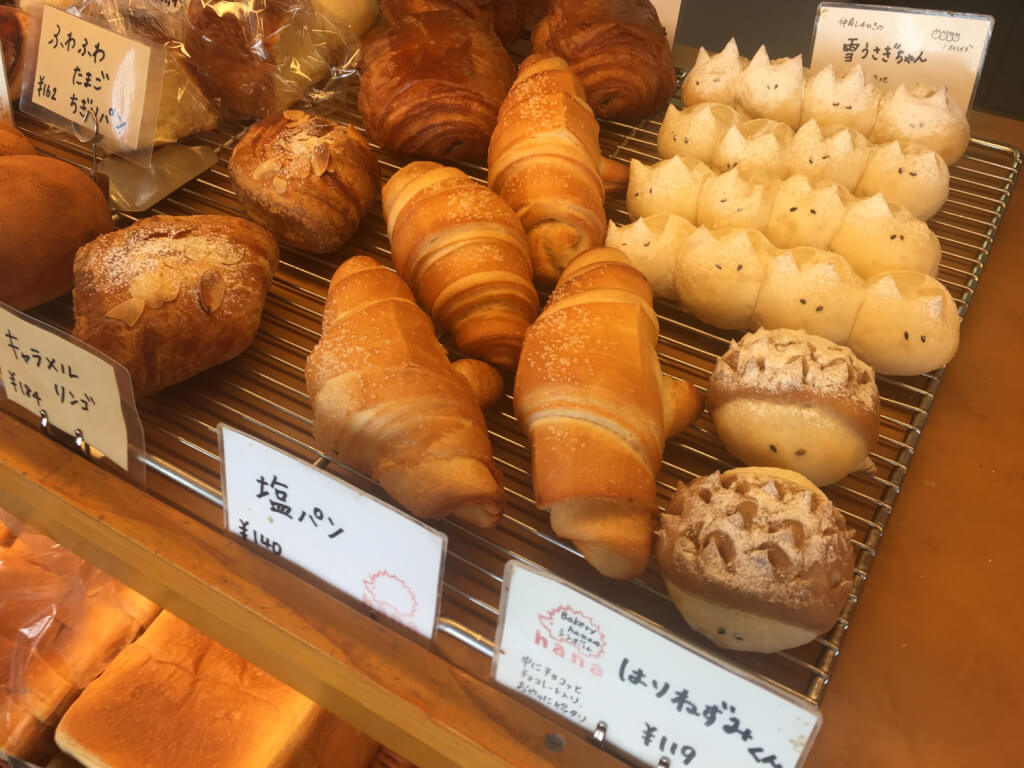 bakery hanaかわいいパン