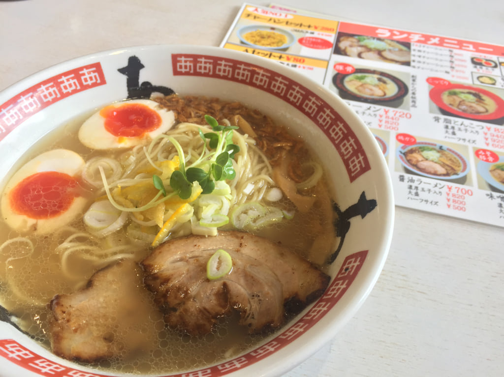 ラーメンあの塩ラーメン