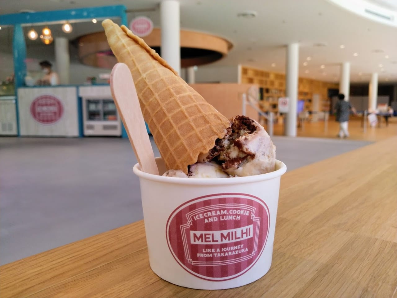 メルミルヒのアイスクリーム