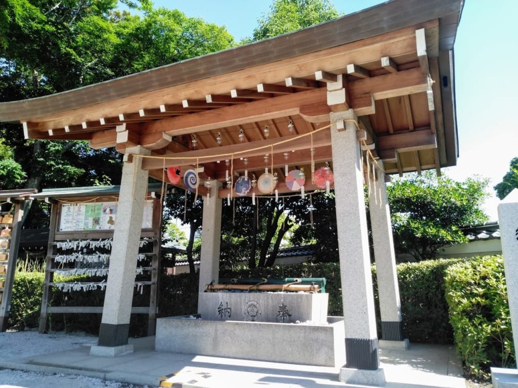 伊和志津神社手水舎