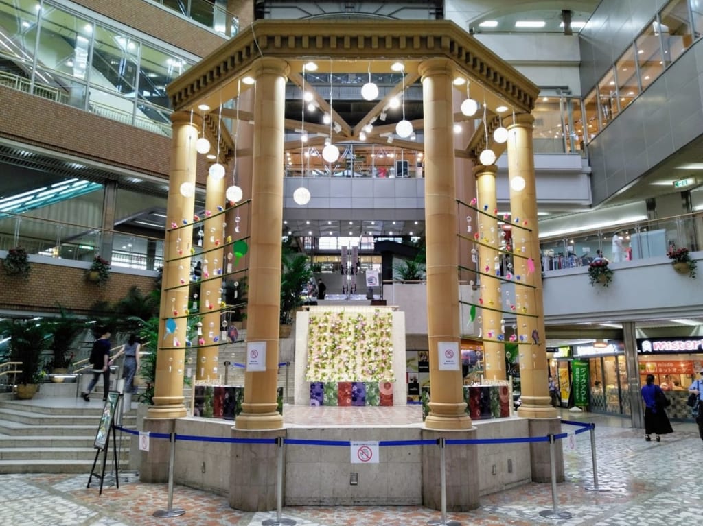 ソリオメインプラザの夏装飾