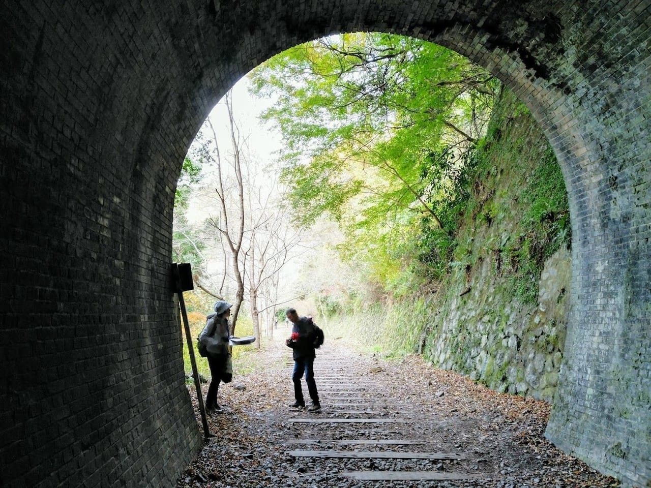 武田尾廃線敷トンネル
