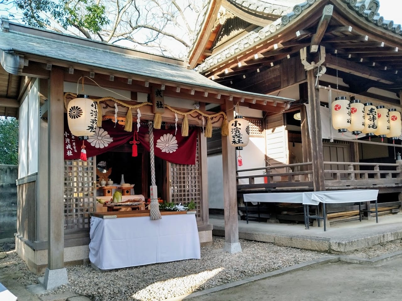 宝塚市 えべっさんが始まりました 小浜皇大神社の宵えびすの様子はどんな感じ 号外net 宝塚市 川西市