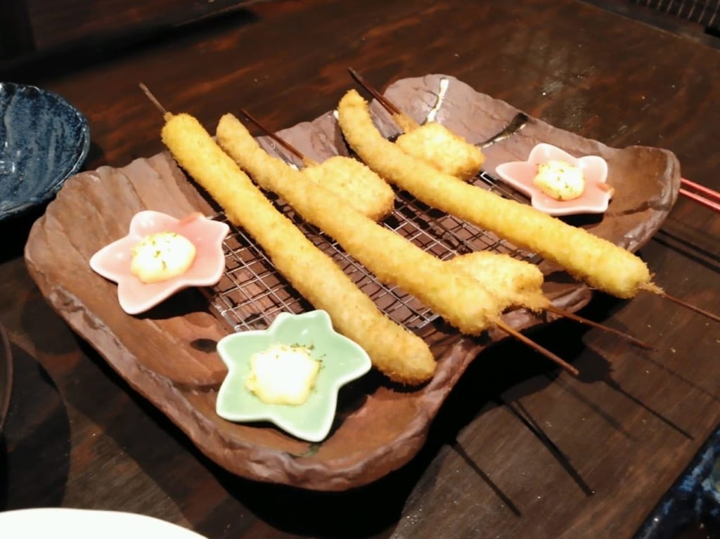 串かつ来音盛り合わせ串