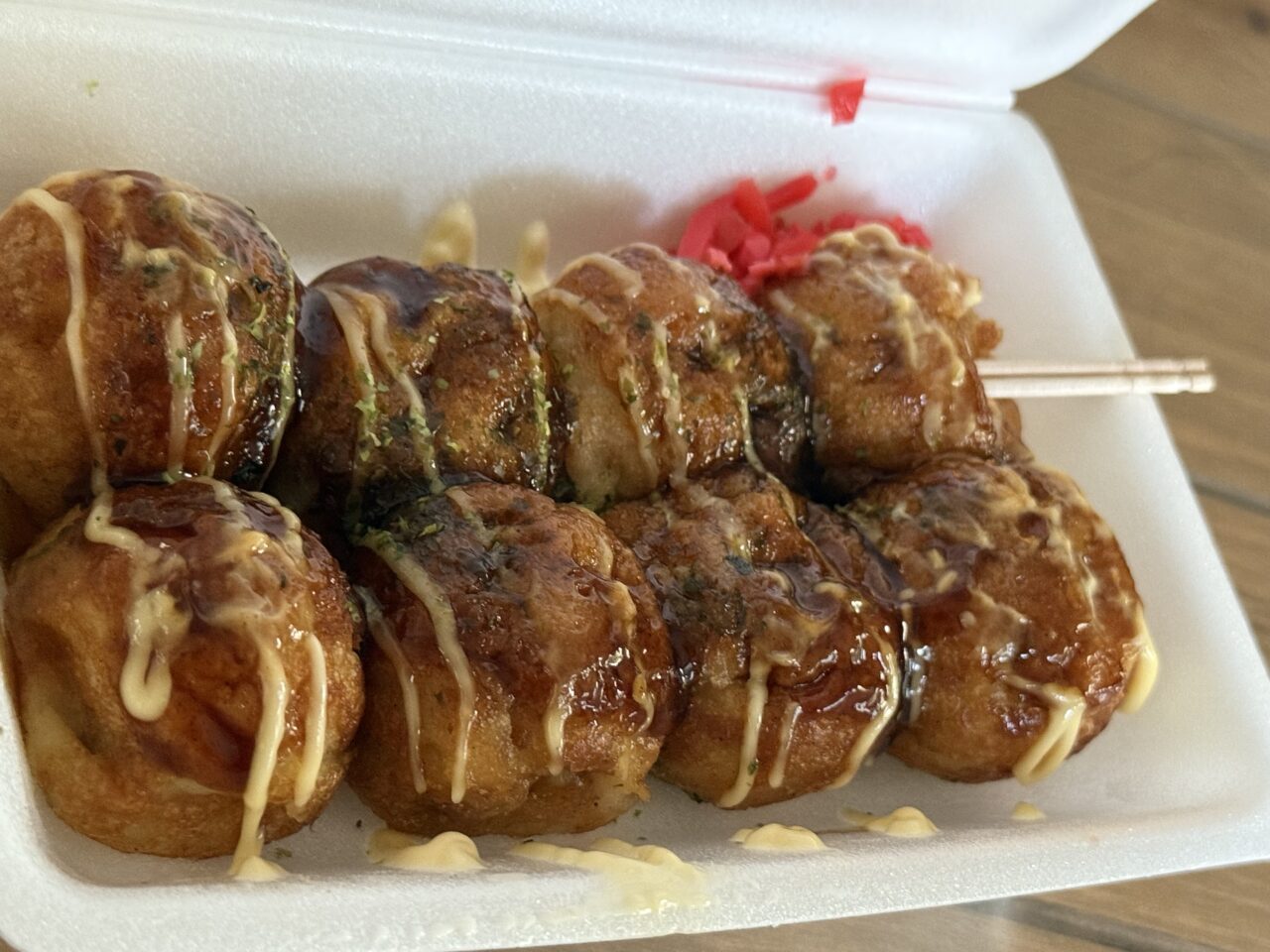 宝塚市さわやのたこ焼きソース味