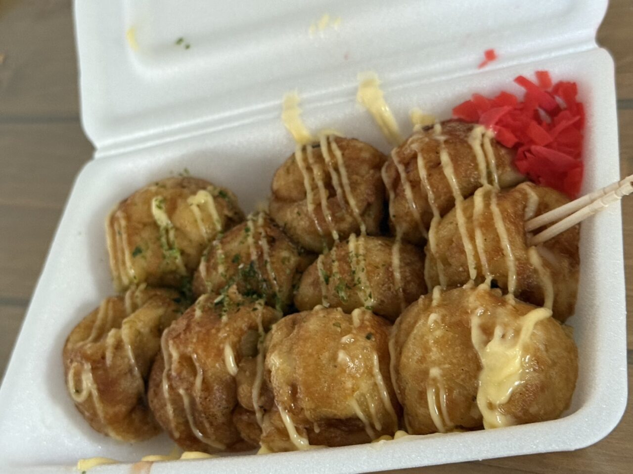 宝塚市たこ焼き屋さわやの塩味たこ焼き