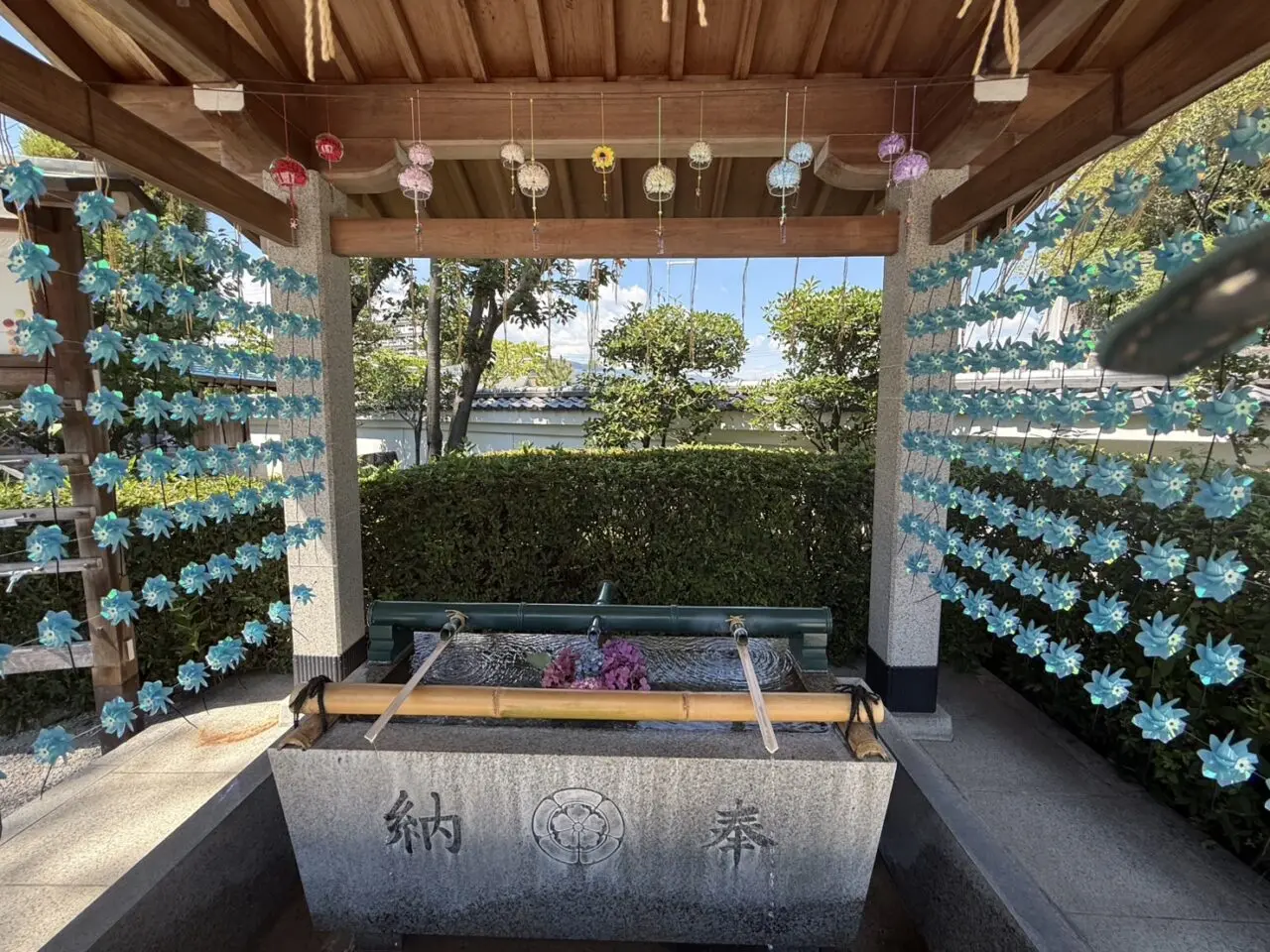 伊和志津神社の手水舎
