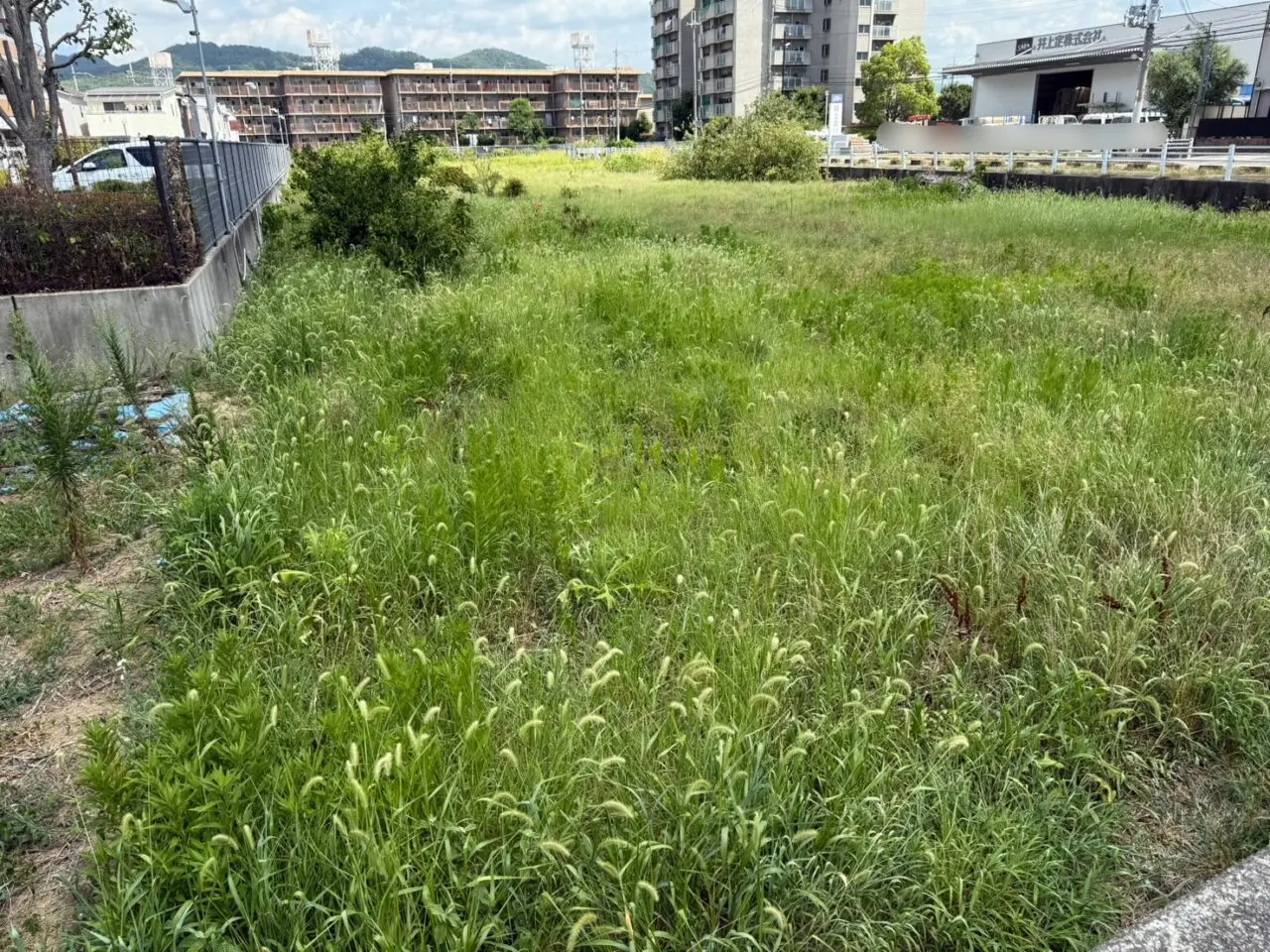 スーパーマーケットができる空き地