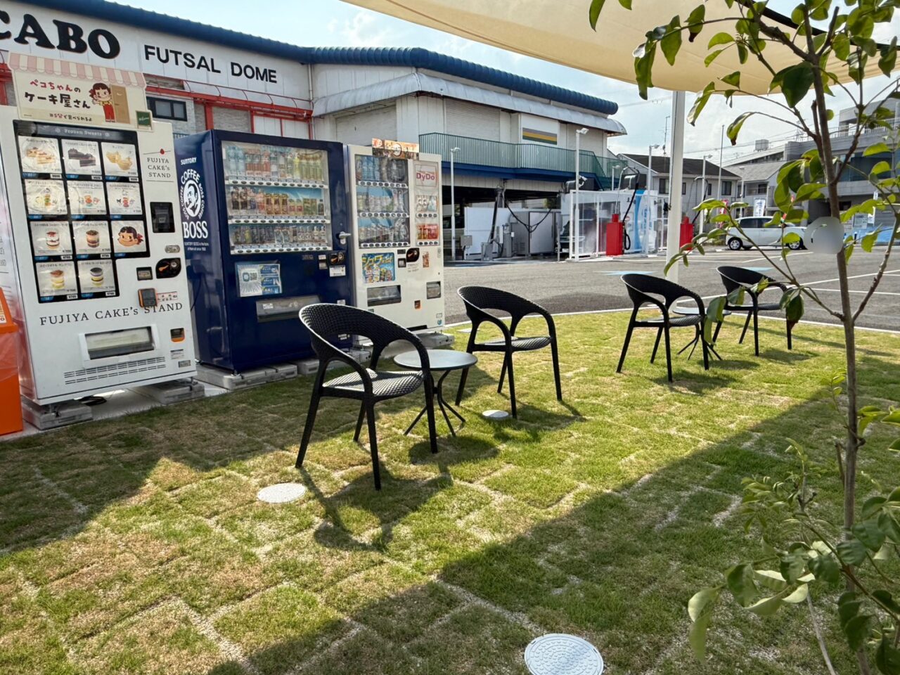 スプラッシュランド宝塚休憩スペース