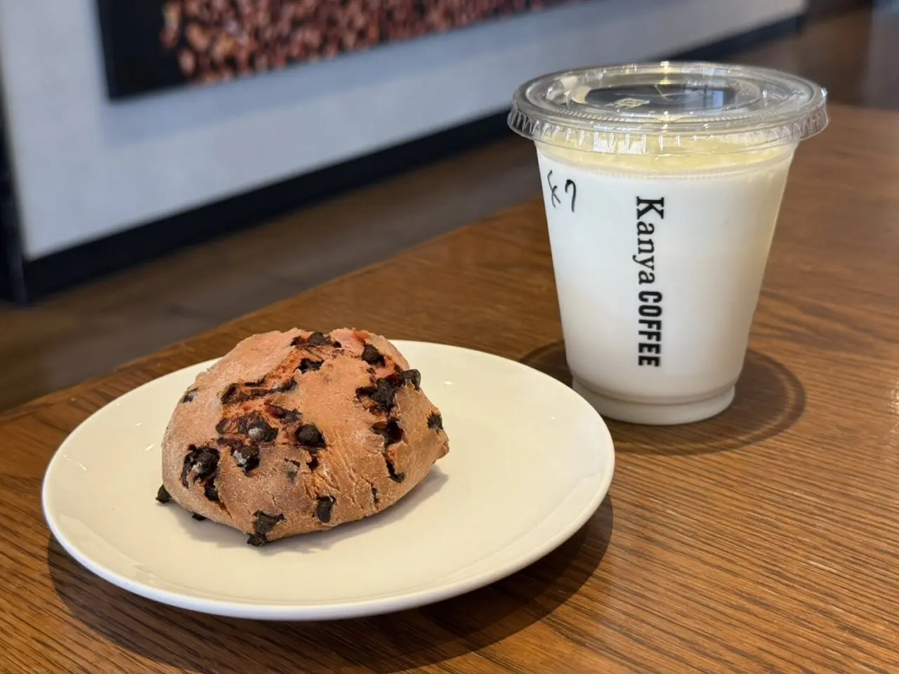 KanyaCOFFEEのキッズミルクとスコーン