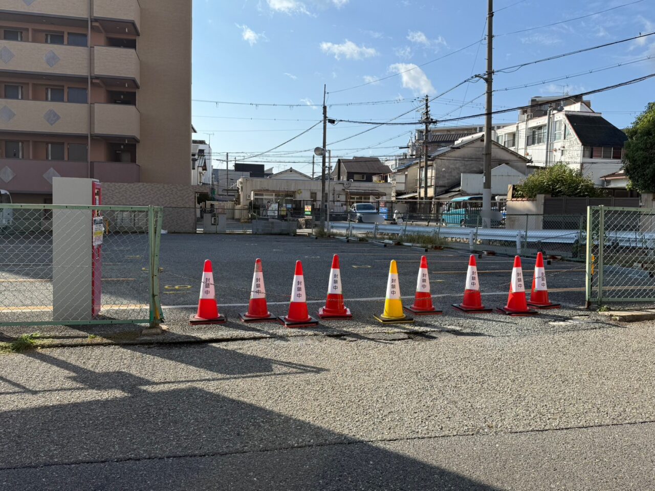 駐車場入り口