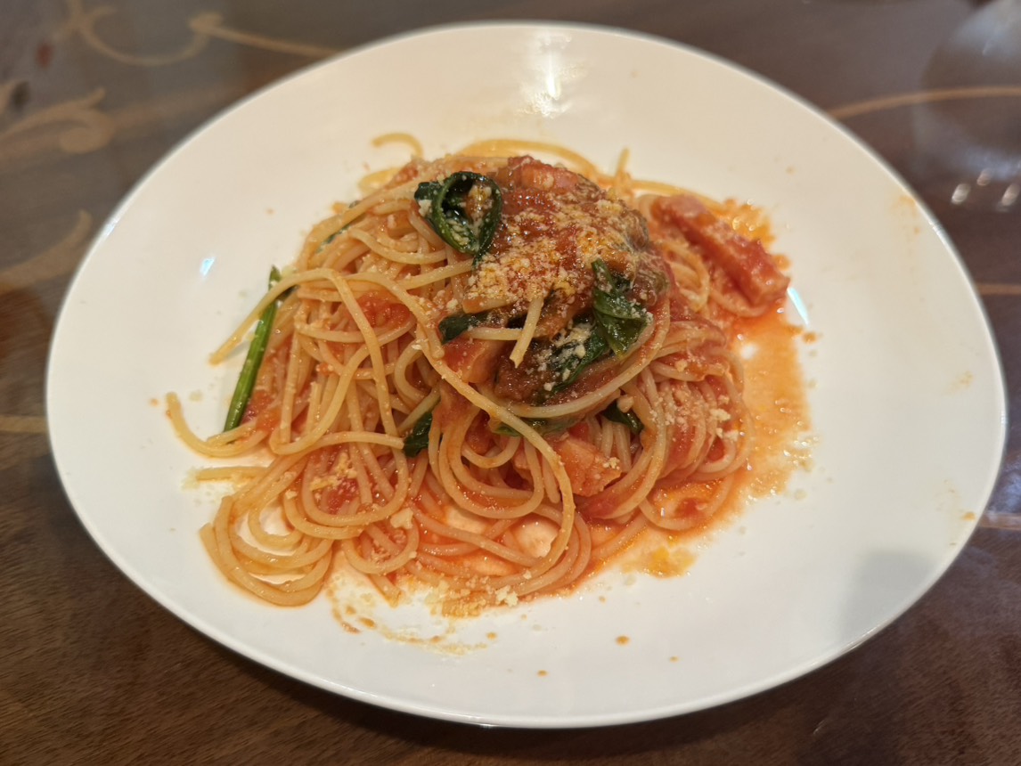 トマトのパスタ