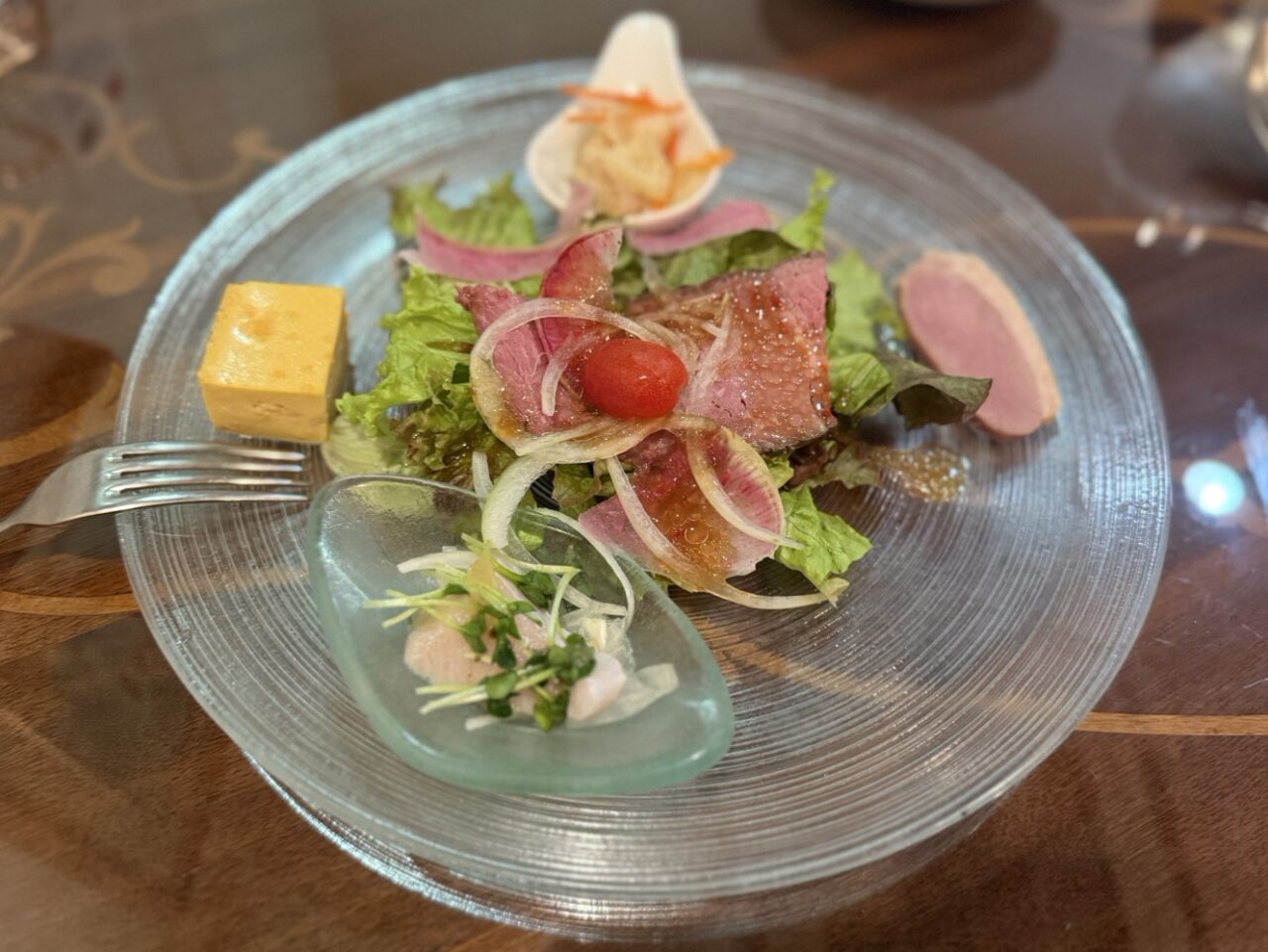 ローストビーフのサラダ