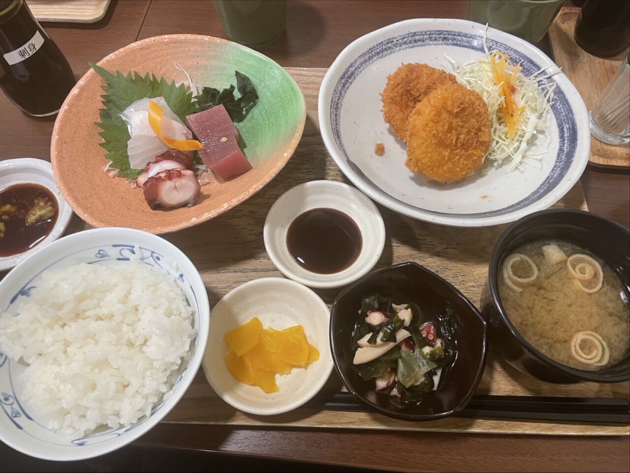 魚しん定食