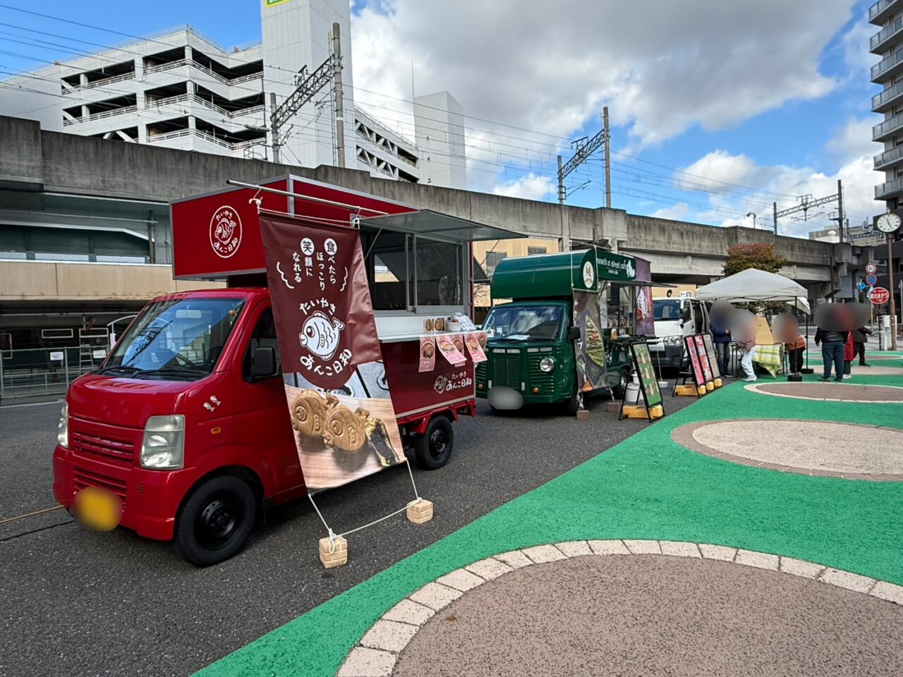 藤ノ木さんかく広場キッチンカー