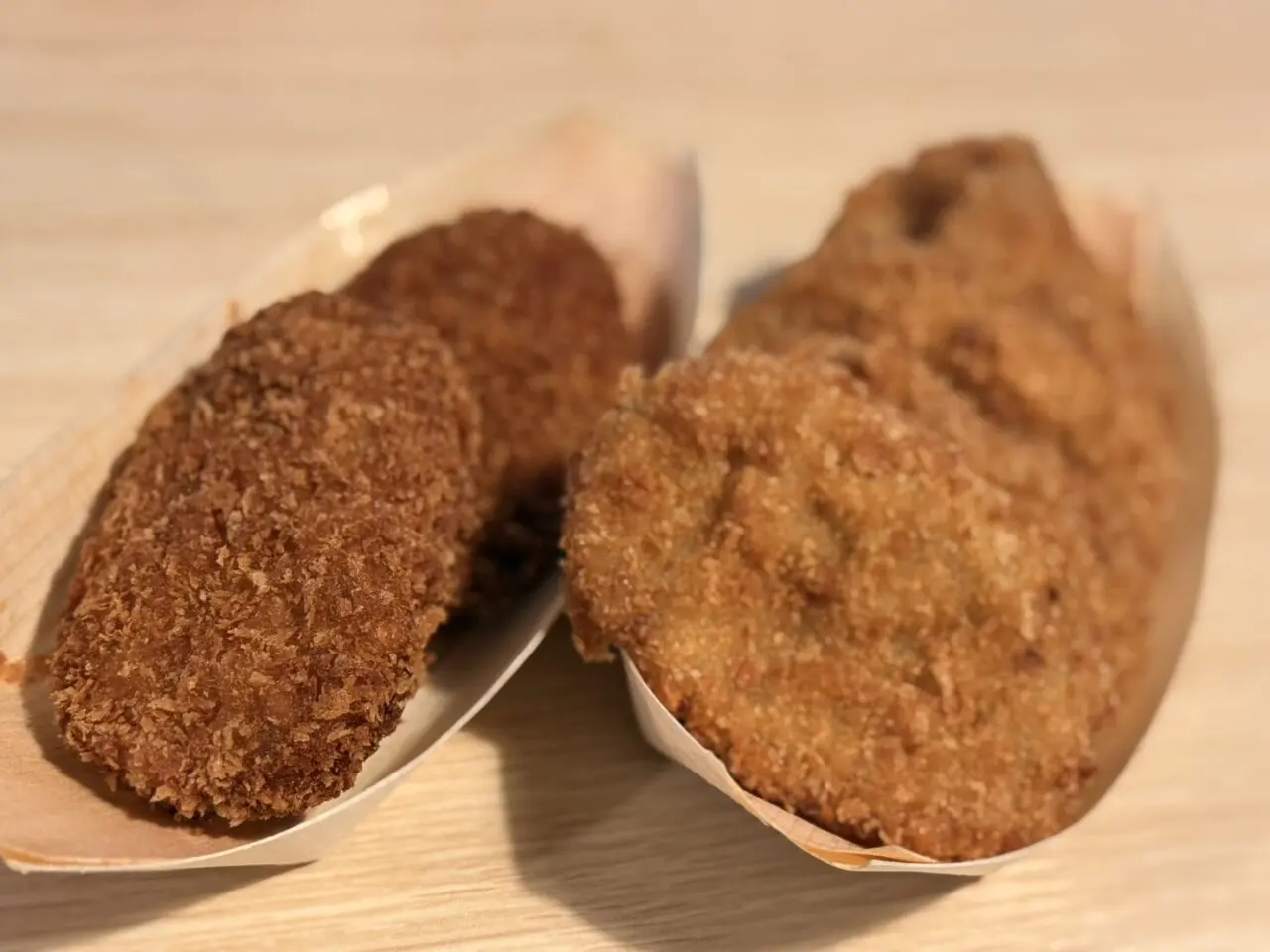 北川精肉店のメンチカツとコロッケ