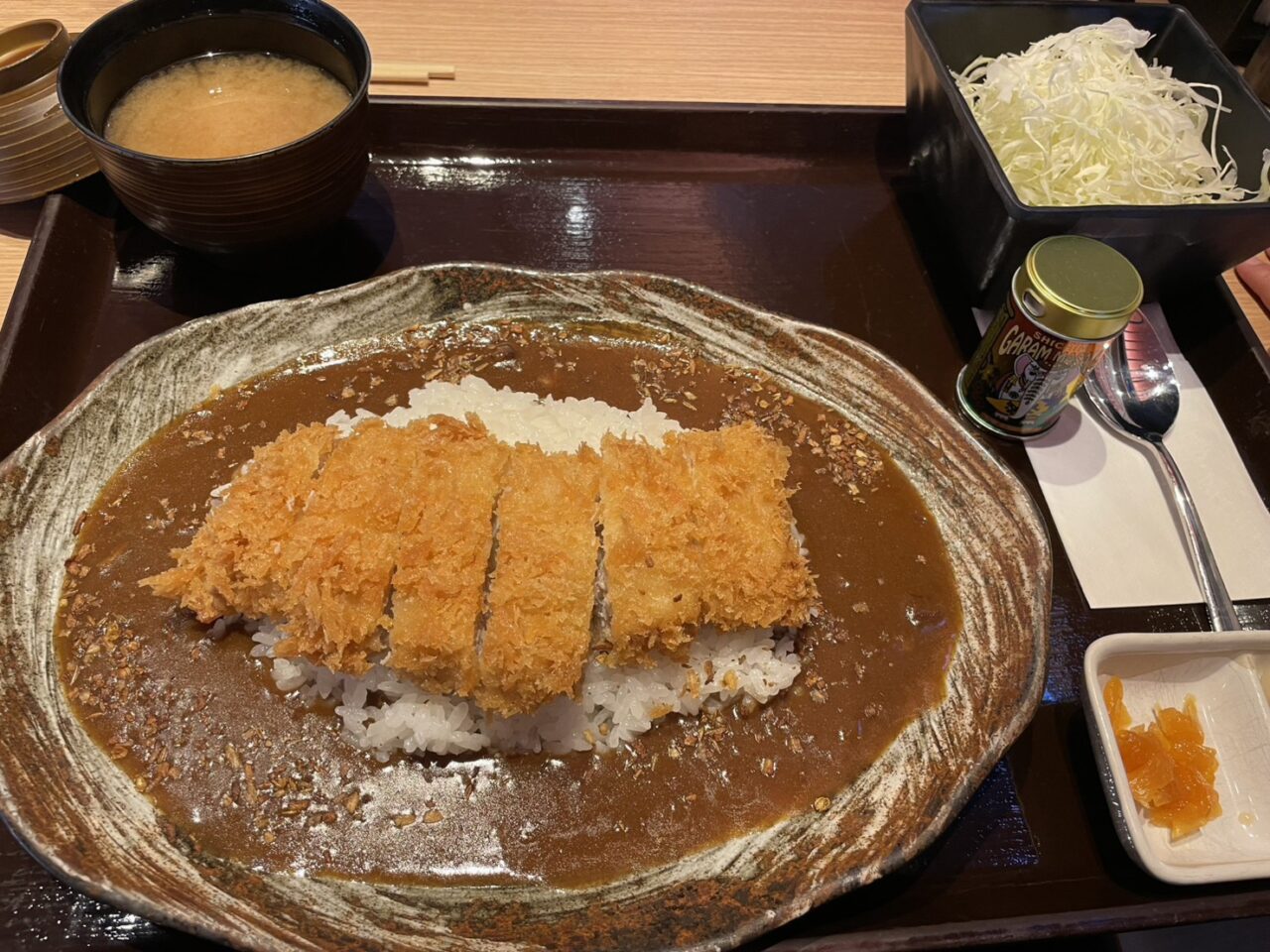 かつアンドかつのカツカレー