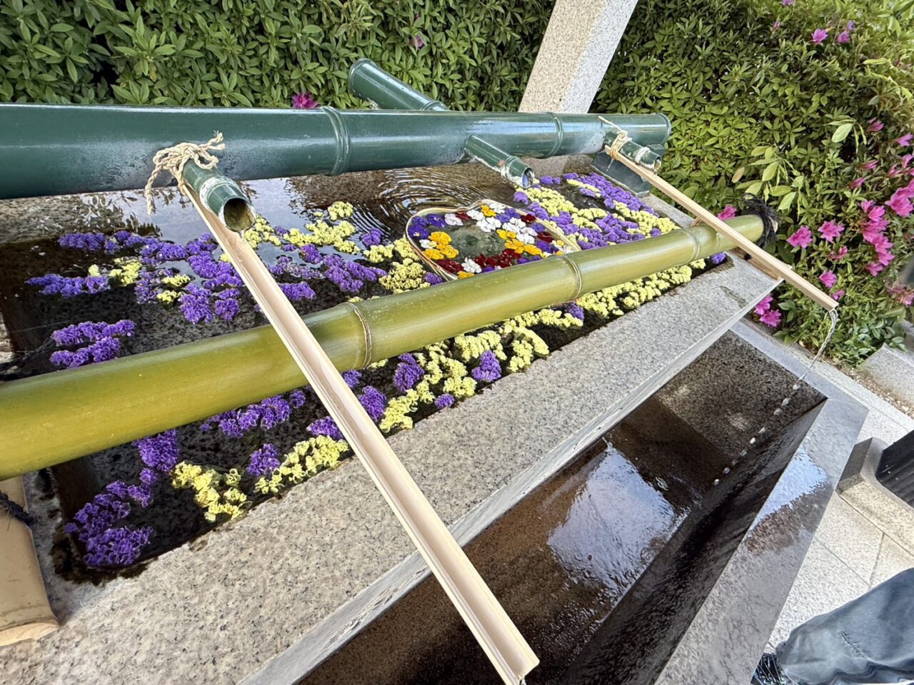 伊和志津神社の手水