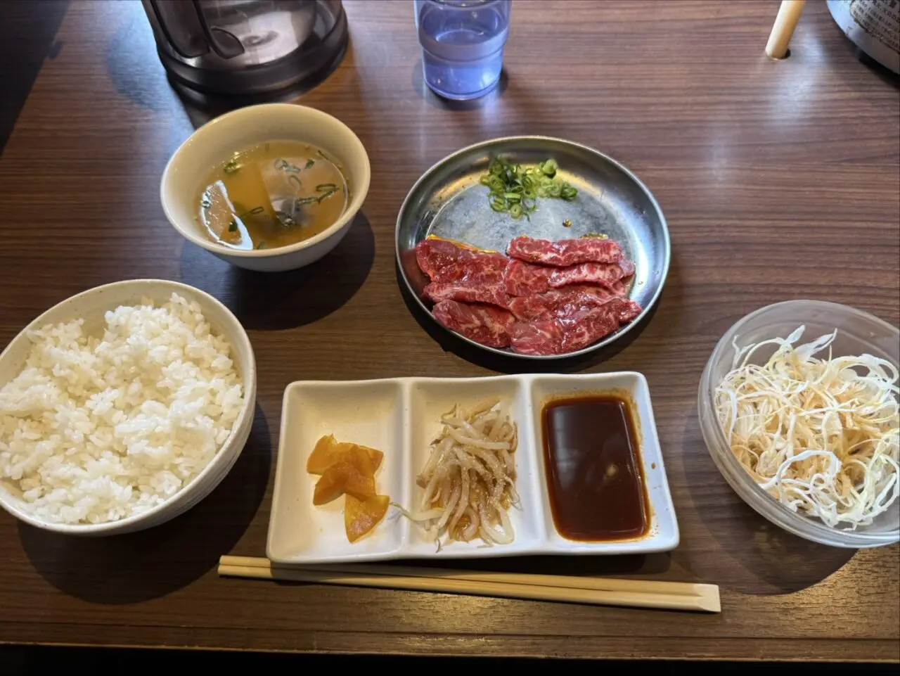 そとまの焼肉ランチセット